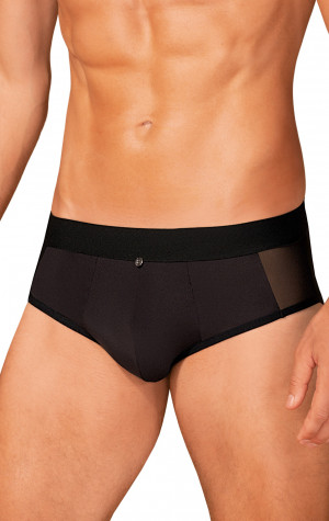 Pánské slipy Boldero briefs black - Obsessive