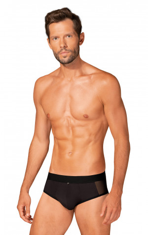 Pánské slipy Boldero briefs black - Obsessive