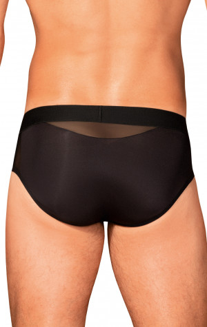 Pánské slipy Boldero briefs black - Obsessive