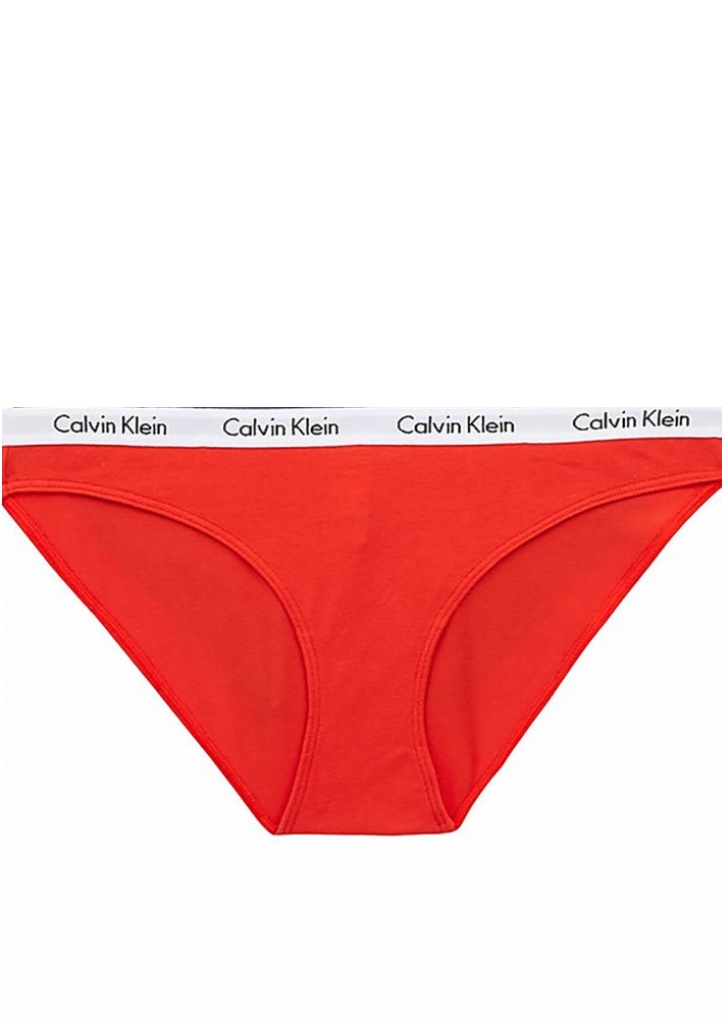 Dámské kalhotky Calvin Klein D1618E S Červená