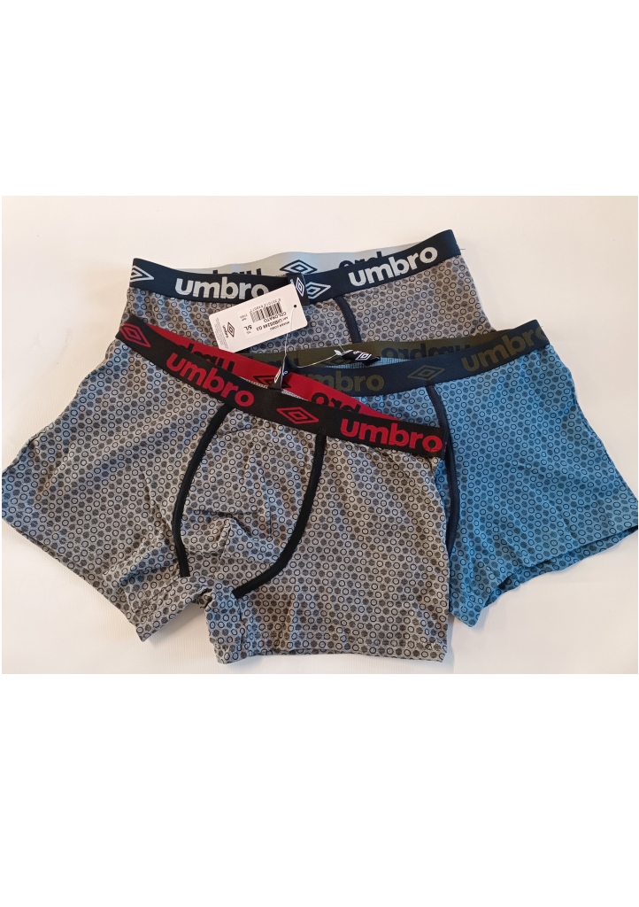 Levně Pánské boxerky Umbro 5249 3PACK M Dle obrázku