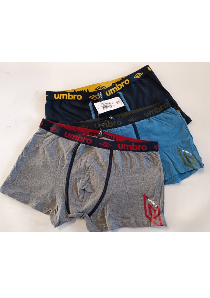 Pánské boxerky Umbro 5241 3PACK L Dle obrázku