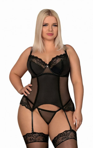 Sexy korzet Amallie corset XXL - Obsessive