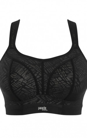 Dámska podprsenka Panache 7341 Black/Latte