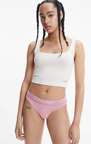 Dámské tanga Calvin Klein QD3751E