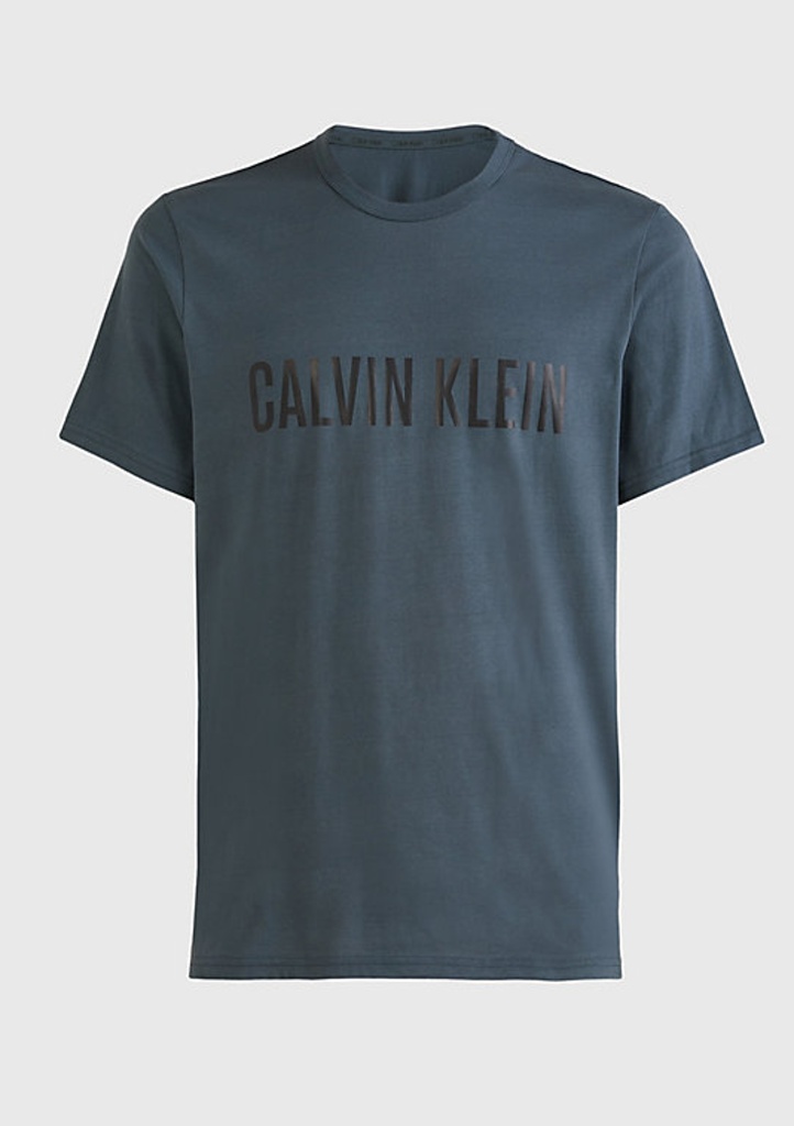 Pánské tričko Calvin Klein NM1959 L Petrolejová