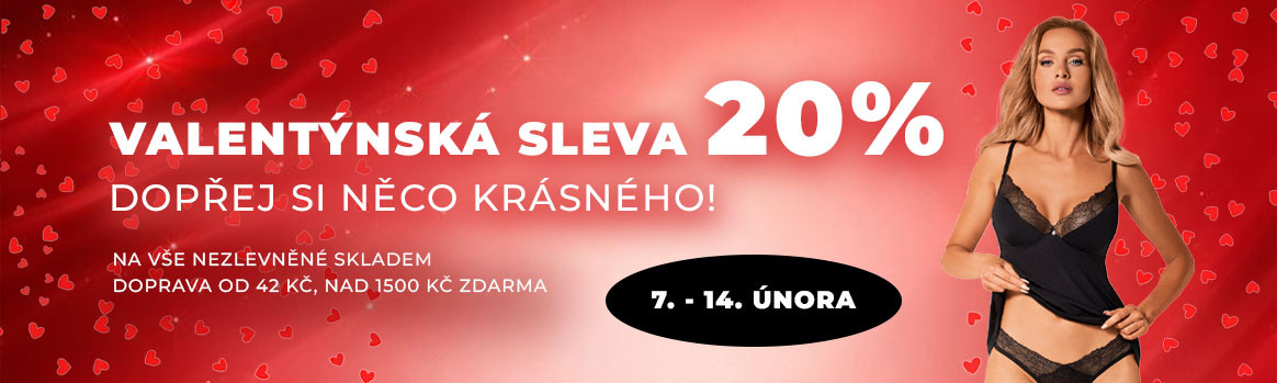 Valent&yacute;n sleva -20